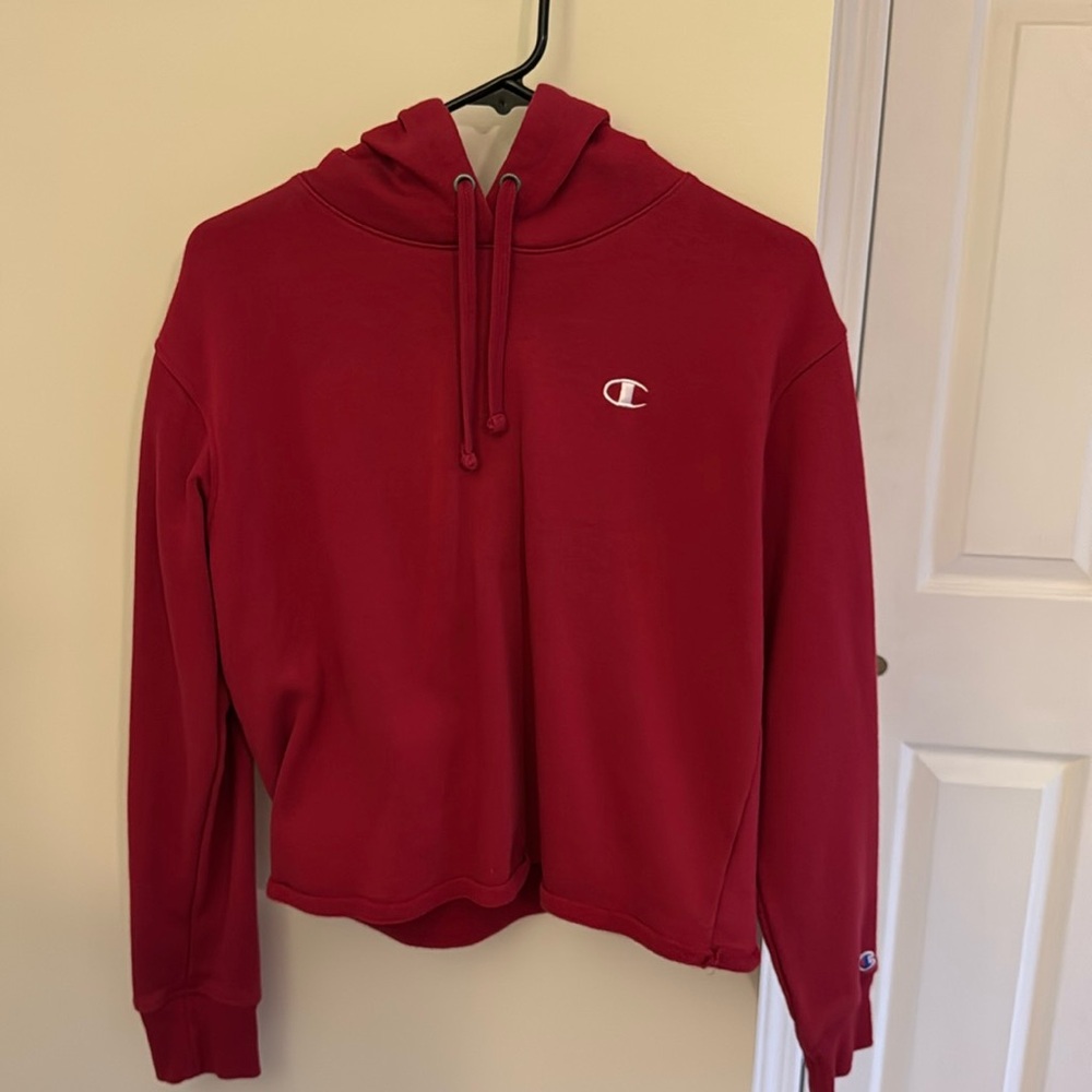 Champion red sweatshirt